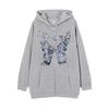 European & American Gothic Butterfly Zipper Hoodie - Autumn/Winter Style