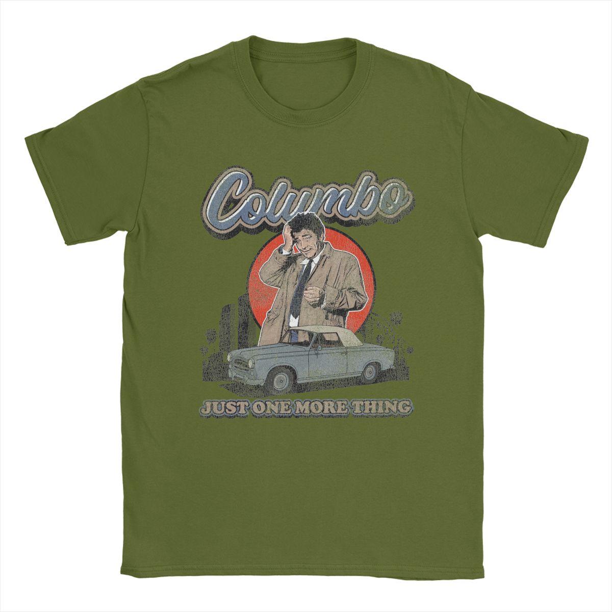 

Columbo Detective Worn Out T-Shirt for Men TV Shows Casual Pure Cotton Tee Shirt O Neck Short Sleeve T Shirt Summer Clothes 4XL