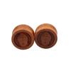 Ear Stretchers 10-20mm Meditating Buddha Organic Wood Ear Gauges Ear Plugs Flesh Tunnels Earring