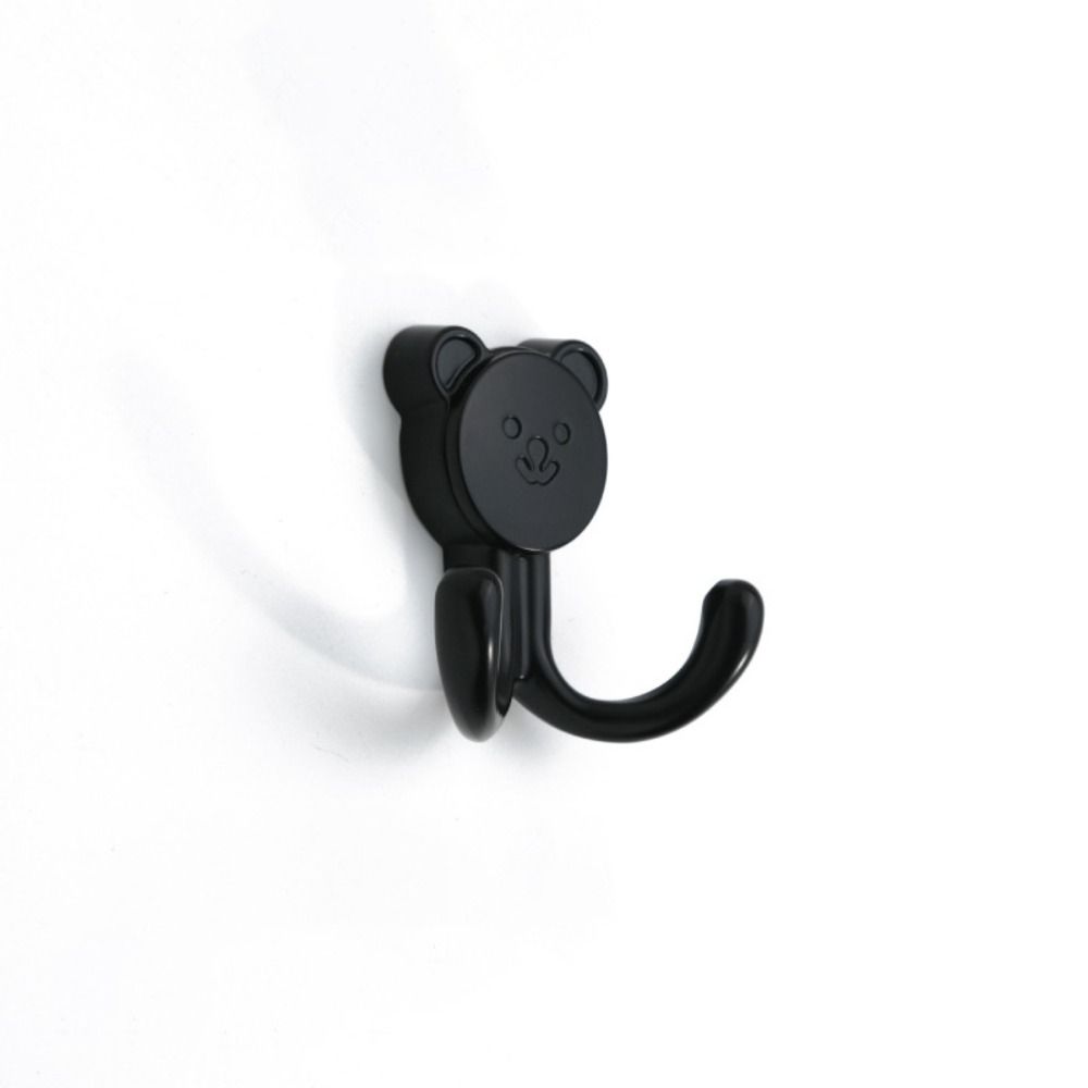 Bear shape Hanging Clothes Hook Rust-proof Strong Bearing Capacity Wall Hanging Hook Wear-resistant Zinc Alloy Wall Coat Rack