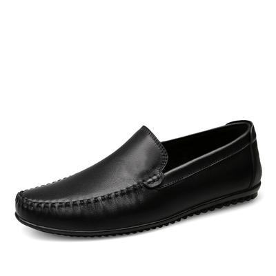 Penny Loafers Shoes For Men Boat Shoes 2026 Summer Business Genuine Leather Man Moccasins Mens Driving Casual Shoe Slip On Flats