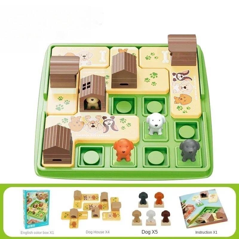 Hidden Dog Cat Educational Games Children Logical Thinking Training Strategy Game Parent Kids Interactive Puzzle Toys