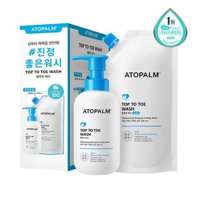 Top To Toe Wash 300ml Special (300ml + Refill 250ml)