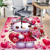 1pc Hello Kitty, Flowers Carpet Office Rug Outdoor Mat Home Decor Area Carpet Festival Gift Office desk chair carpet