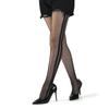 Summer Spice Girls Sexy Fishing Net Stockings Lace Hollow Out Striped Stockings Black Silk Pantyhose Cool Girls Boots Skirt