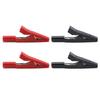 Pack Of 4 Alligators Clip With Insulated Designs & 2mm Banana Plug For Multifunctional Use Laboratory & Educational Use