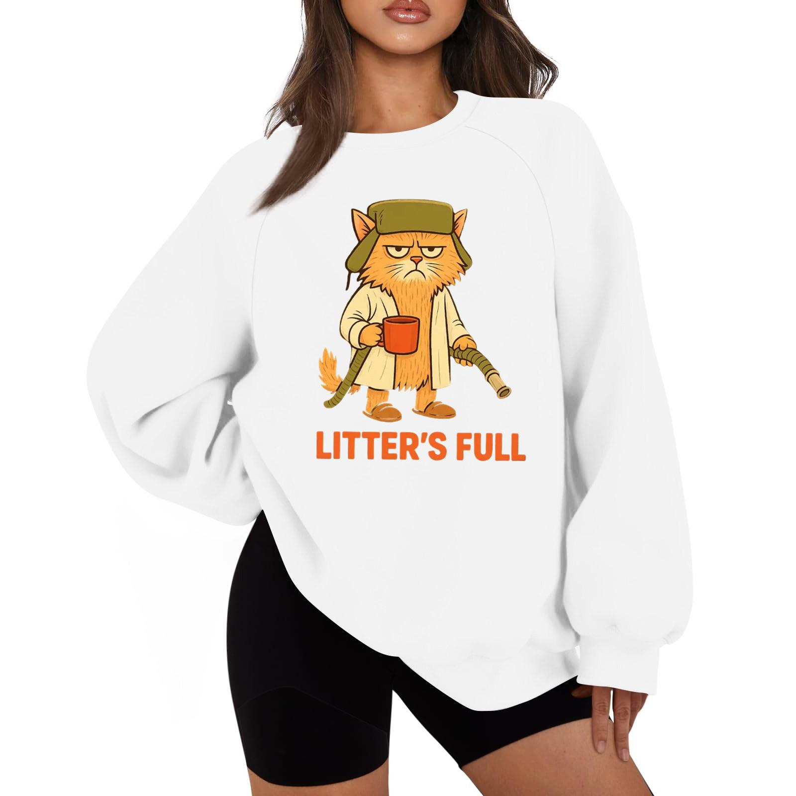 

Женская повседневная модная однотонная толстовка с круглым вырезом и длинным рукавом реглан XL