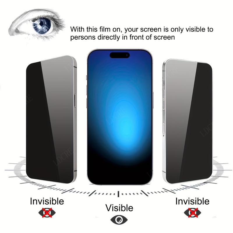 3PCS HD Clear Anti-SPY Privacy Tempered Glass Screen Protector for Redmi 14C 4G 13 13C Note 13 Pro 4G 5G Note 14 POCO X6 C75 C65 Anti-Peeping Glass