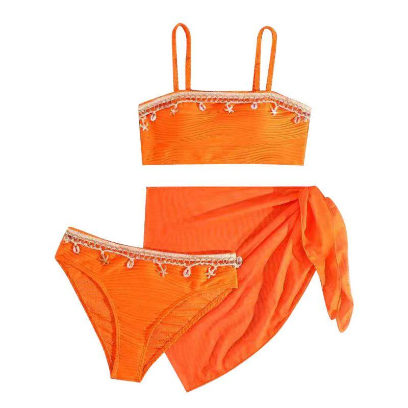 Sunshine kids clothing 8-12 Jaar Kinderen Meisjes Zomer Zwemkleding Bikini Set Strandkleding 12Y