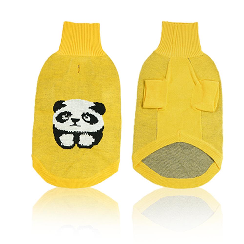 Pet It Kitten Clothes Warm Pet Sweater Autumn and Winter Cute Little Panda Cat Clothes Pet Supplies