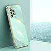 Custodia per Telefono con Cornice Placcata Per Samsung Galaxy A72 A52 A32 4g A22 A53 5g A 72 52 32 22 2021 Lusso Cover Posteriore in Silicone