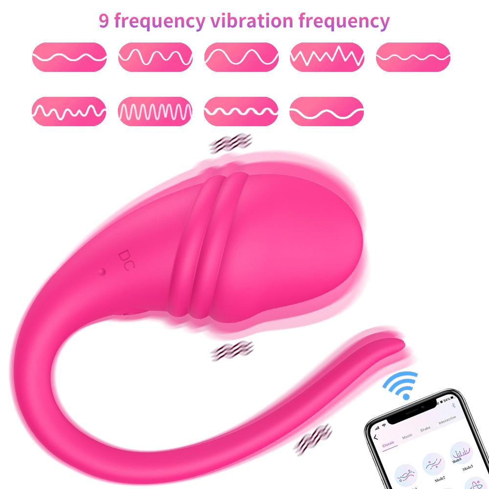 APP Remote Control Vibrating Panties Wearable Vibrator Smartphone Adult Sex Toy for Women Couples Pleasure
