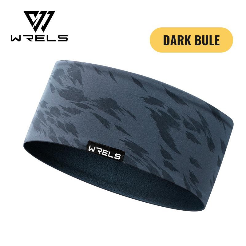 WRELS Ear Warmers Headband Windproof Sweat Bike Running Wicking Ski Sport Headband Women Men Tennis Yoga Gym Headband Ear Muffs
