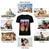 Fun Dessert Number 67 Print Casual Top For Men Women Pure Cotton T-shirt