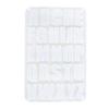 Alphabet Resin Silicone Molds Letter Molds for Resin Epoxy Mold for Making Craft
