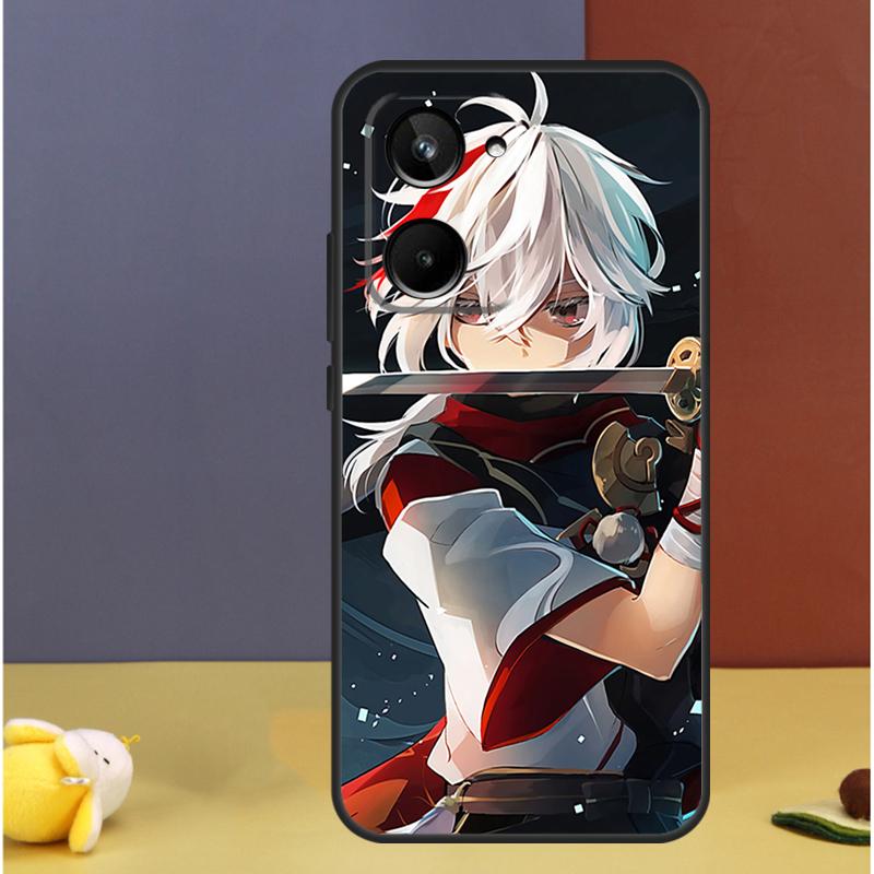 

Genshin Impact Kaedehara Kazuha For Realme 15 Pro GT7 10 11 12 13 14 Pro Plus C67 C65 C63 C61 C55 C53 C51 C35 C71 C75 Case Realme C63 4G