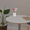 Clear Glass Cylinder Vase Modern Simple Style Flower Arrangement Container for Living Room Bedroom Patio Indoor Outdoor Use