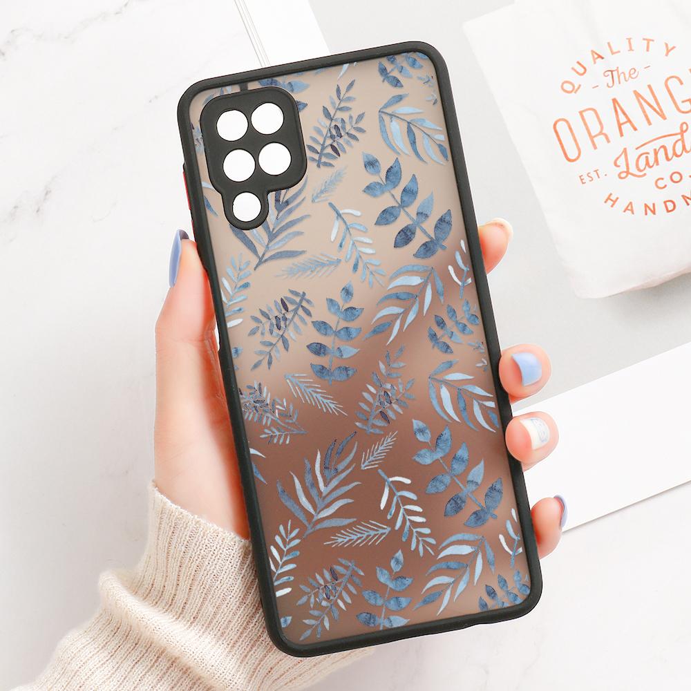 

Чехол-цветок для Samsung A12 Чехлы Galaxy A54 A34 S22 Ultra A51 A53 5G A33 S23 S21 S20 Fe A70 A72 A32 A50 A 12 Твердый чехол Funda For Samsung A72 4G5G