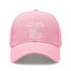 [Statement Baseball Cap] Cream Color Funny Print Polyester Adjustable Strap Outdoor Sports Dad Hat For Daily Wear