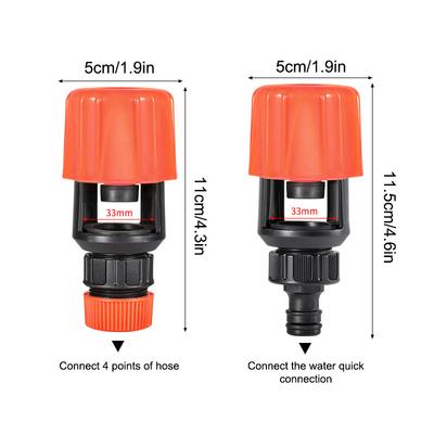 1 adaptateur de connecteur de tuyau de tuyau d'arrosage universel pour robinet de cuisine et tuyau d'arrosage, raccord rapide pour accessoires de jardin intérieur et extérieur