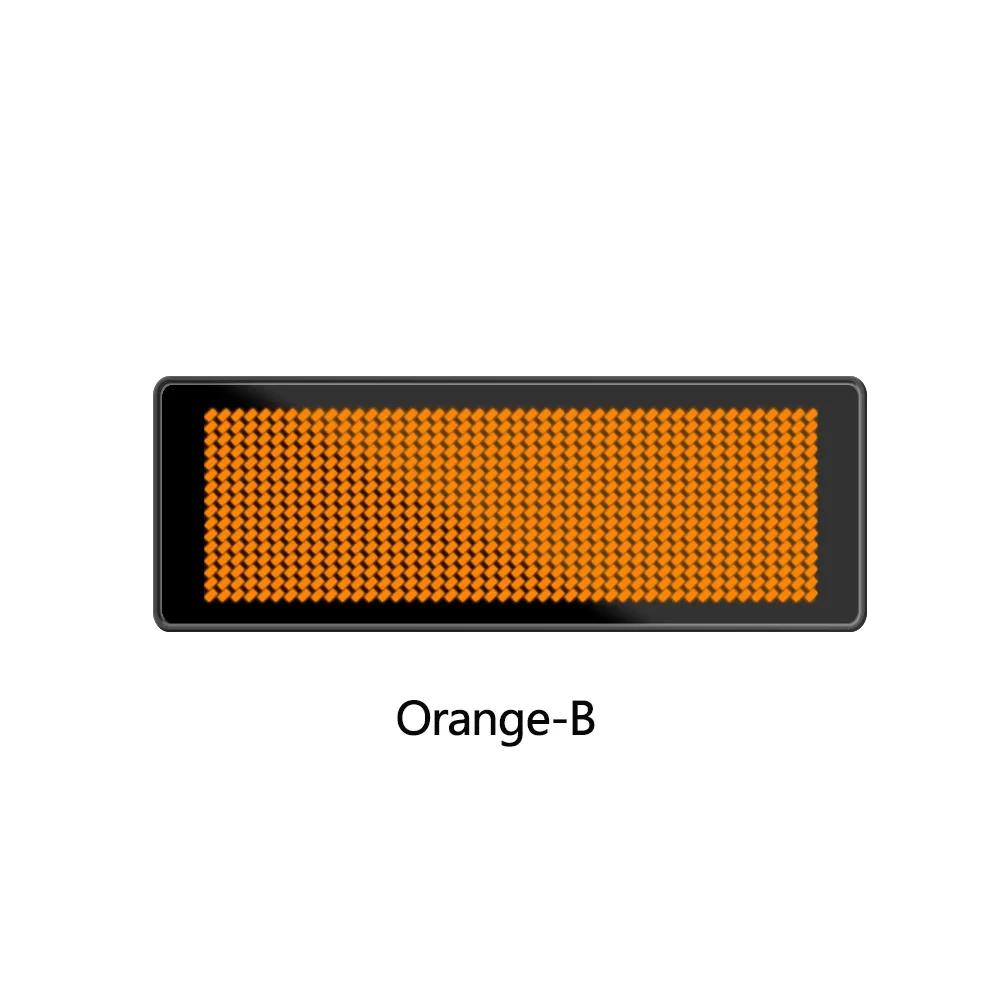 Fancyfamily Mini LED Digital Bluetooth APP Programmable Rechargeable Scrolling Name Message Tag Sign