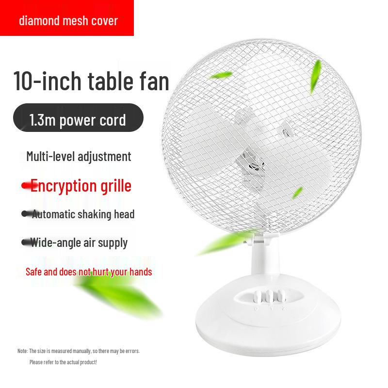 Bili Sha 12/16-inch Low Noise Oscillating Desk & Floor Fan - Ideal for Dorms, Homes & More