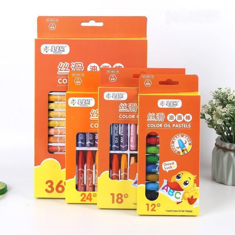 Kids Washable Non Toxic Crayons Set 12 36 Colors