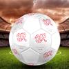 Switzerland National Football Size 5 Soccer Ball, Machine-Stitched PVC, Durable & High Bounce, All Ages Fit, Fan Merchandise, Matches & Outdoor Use.