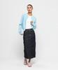 Chambros Women'S Basic Cotton Denim Long Skirt [Indigo]