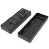 2pcs RC Car Battery Tray Plastic Battery Mounting Plate for Axial SCX10 110 RC Car Black