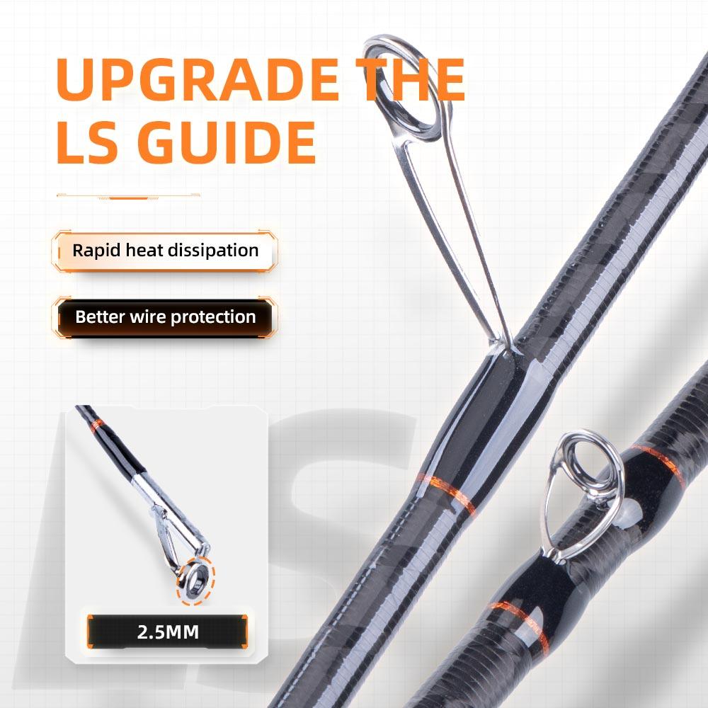 Portable Long-casting Lure Rod Super Fast Action Fishing Rod CORK HANDLE 4 AXIS TORAY CROSS CARBON SPINNING CASTING SEA BOAT BASS CRAPPIE FISHING ROD