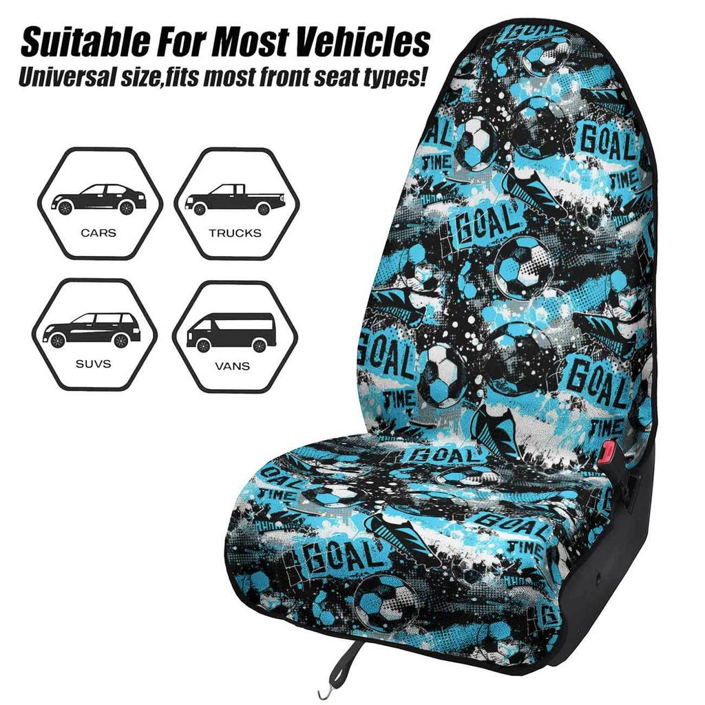 Universal Car Seat Towel Cover - All-Season Front Seat Protector for Gym and Workout