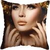 Decor Home Moda Afro Negru Femei Fete Canapea Fete de Perna Dormitor Sufragerie Huse de Perna