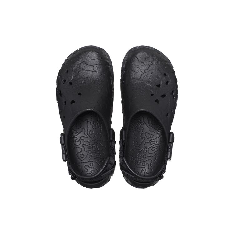 Crocs Unisex All-Terrain Black EVA Lightweight Non Slip Breathable Sports Sandals 208391-060