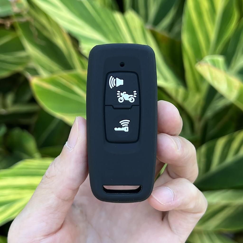 [Wabeko] Honda Key Case, 3 Buttons, Designed for Honda Only, Silicone, Smart Key Case,
