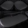 Ice silk car seat cushion three-piece set