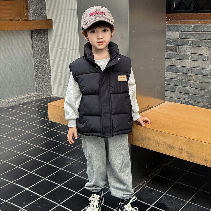 Winter Daunen Baumwollweste für Mädchen - Modische verdickte ärmellose Jacke für Babys, Kinder und Teenager