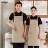 Unisex Waterproof Oil-Proof Canvas Work Apron