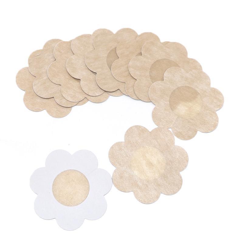 5 Pair Women's Nipple Covers Pads Patches Self Adhesive Wedding Party Dress Disposable Breast Petals