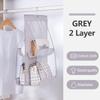 Multi-layer Bag Storage Bag Waterproof Bag Wardrobe Hanging Leather Bag Finishing Bag Female Bag Storage Bag Wardrobe Handbag Purse Hanging Bag