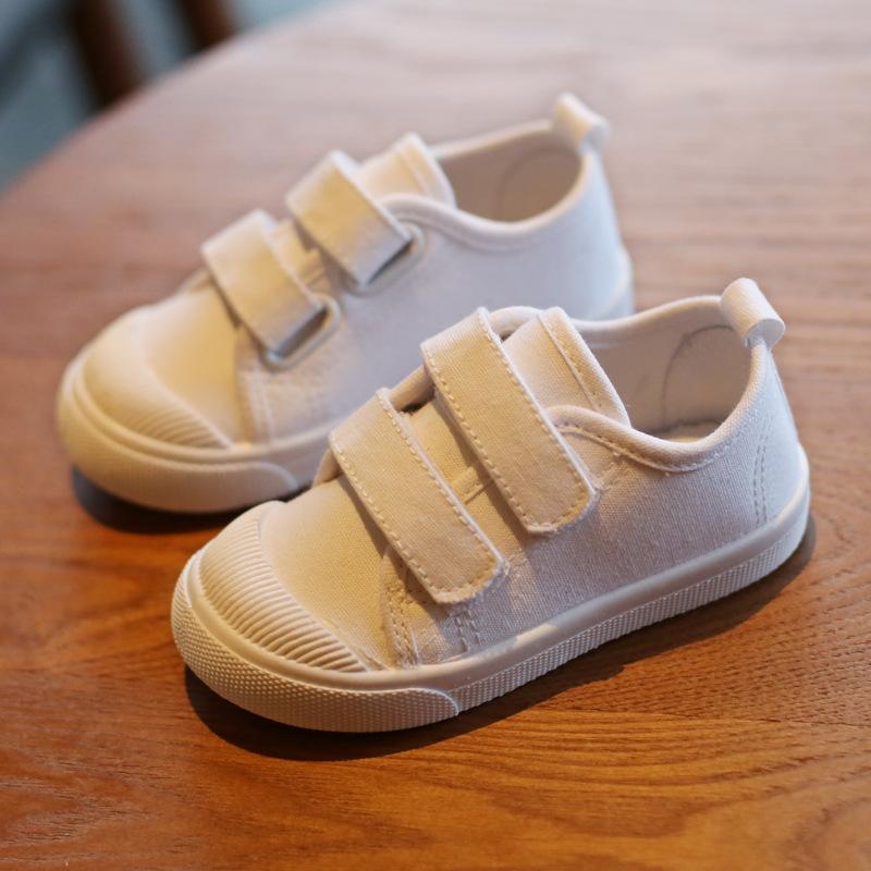 New Spring and Autumn Classmate Baby Canvas Shoes Children's Casual Shoes Fashion Boys and Girls Student Shoes