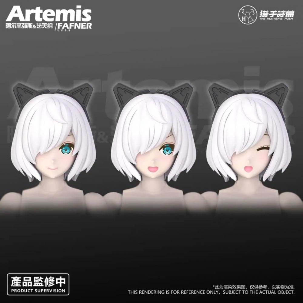 [Специальная цена] SUYATA HP 003 [Псалом охотника] Артемис и Фафнер 112 масштаб набор — фото 9