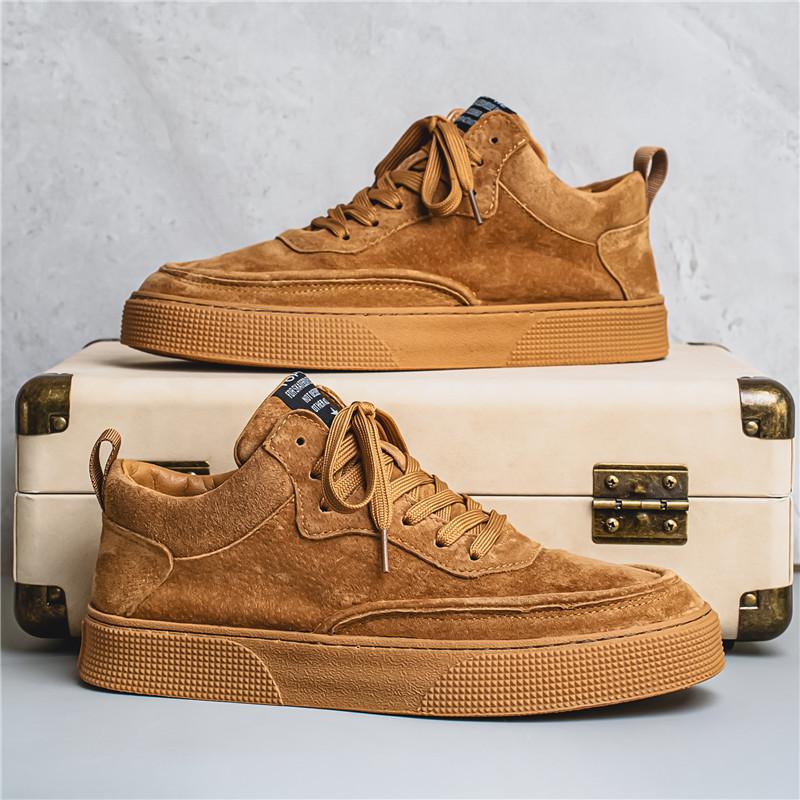 

2024 осень новые мужские низкие кеды на шнуровке, модные повседневные туфли на платформе, универсальные модные мужские спортивные кеды для скейтборда 44