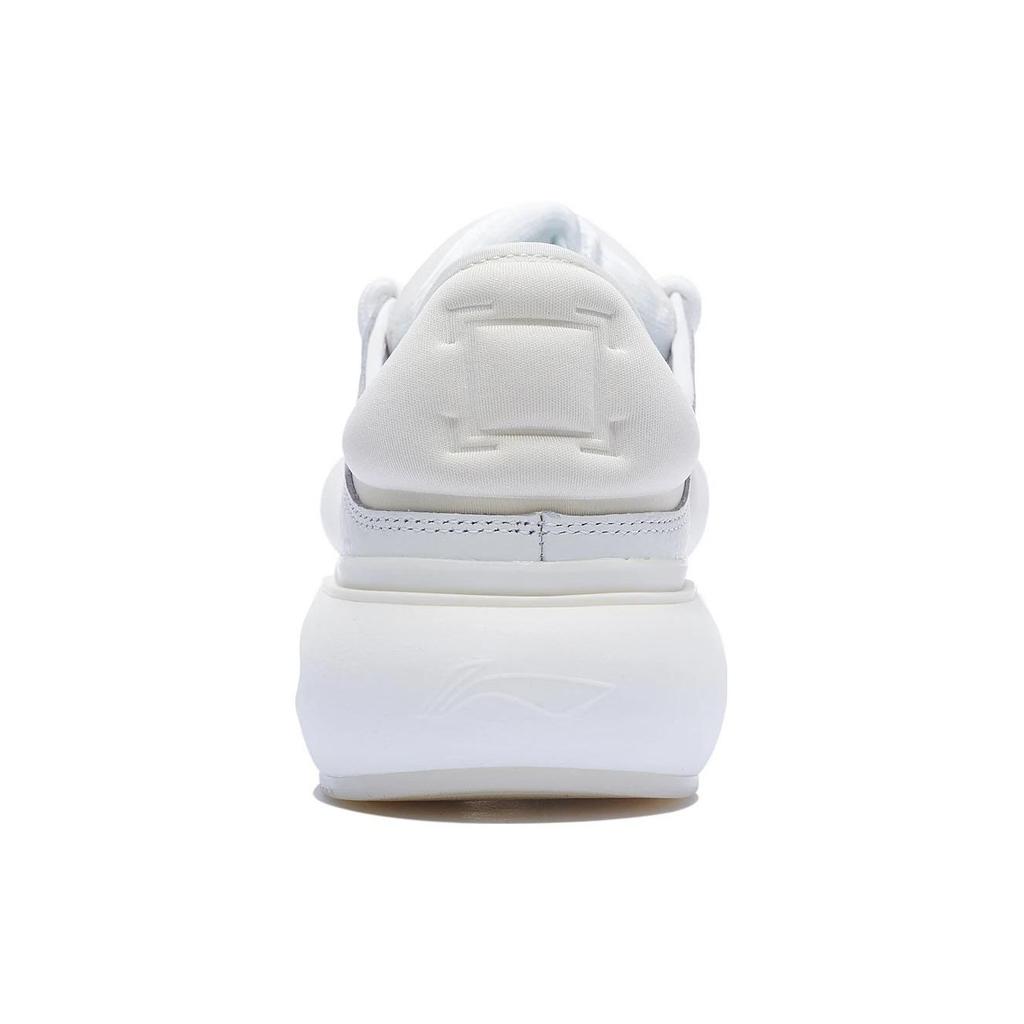 Li Ning Cloud Travel C4D Comfortable Versatile Non-Slip Wear-Resistant Breathable Low-Top Sports Casual Shoes Men Sneakers White AZGT043-1