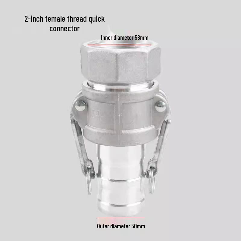 Алюминиевый быстроразъемный коннектор для водяного насоса: Самозаливной бензиновый двигатель, 2, 3 и 4 дюйма, соединение для трубы