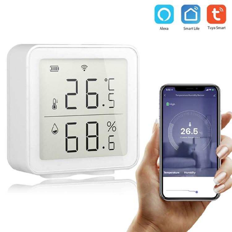 Digitales Thermometer Feuchtigkeitsmonitor mit App-Benachrichtigungen Feuchtigkeitssensor Innenbereich