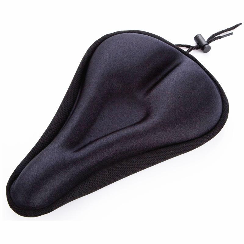 Bicycle Seat Cushion Mountain Bike Thickened Seat Cover Comfortable Silicone Saddle Cushion Bicycle Equipment Cycling Accessories