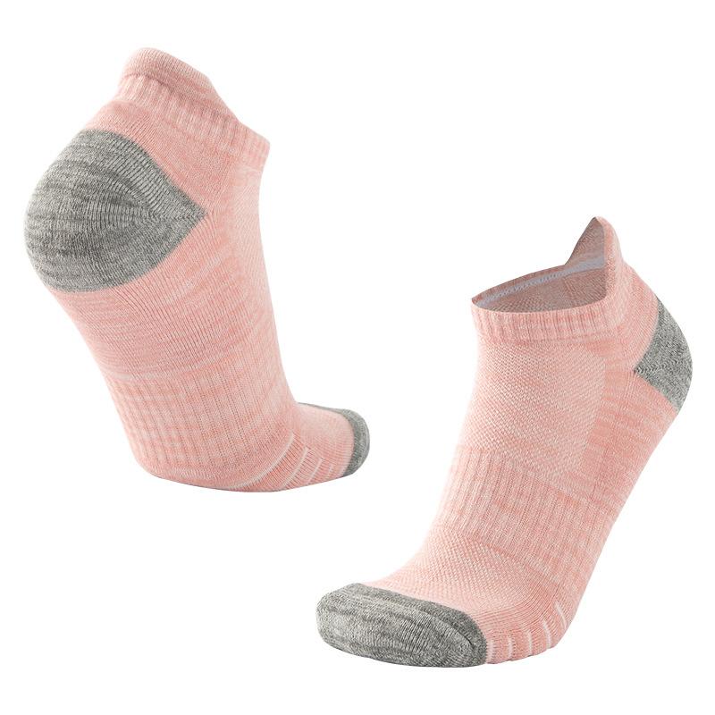 New Sport Running  Ankle Socks Women Men Thick Cushioned Breathable Ventilation Low Cut Boat Sock