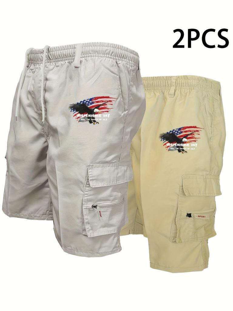 International Men's Summer Trendy Casual Cargo Shorts