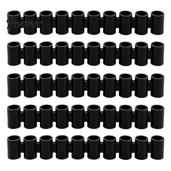 Silicone Marker Holder 5Pcs Pen Holder, Keep Markers Organized, Marking Portable Stand Organzier with Multi-Slots, Large Capacity Storage Rack Art